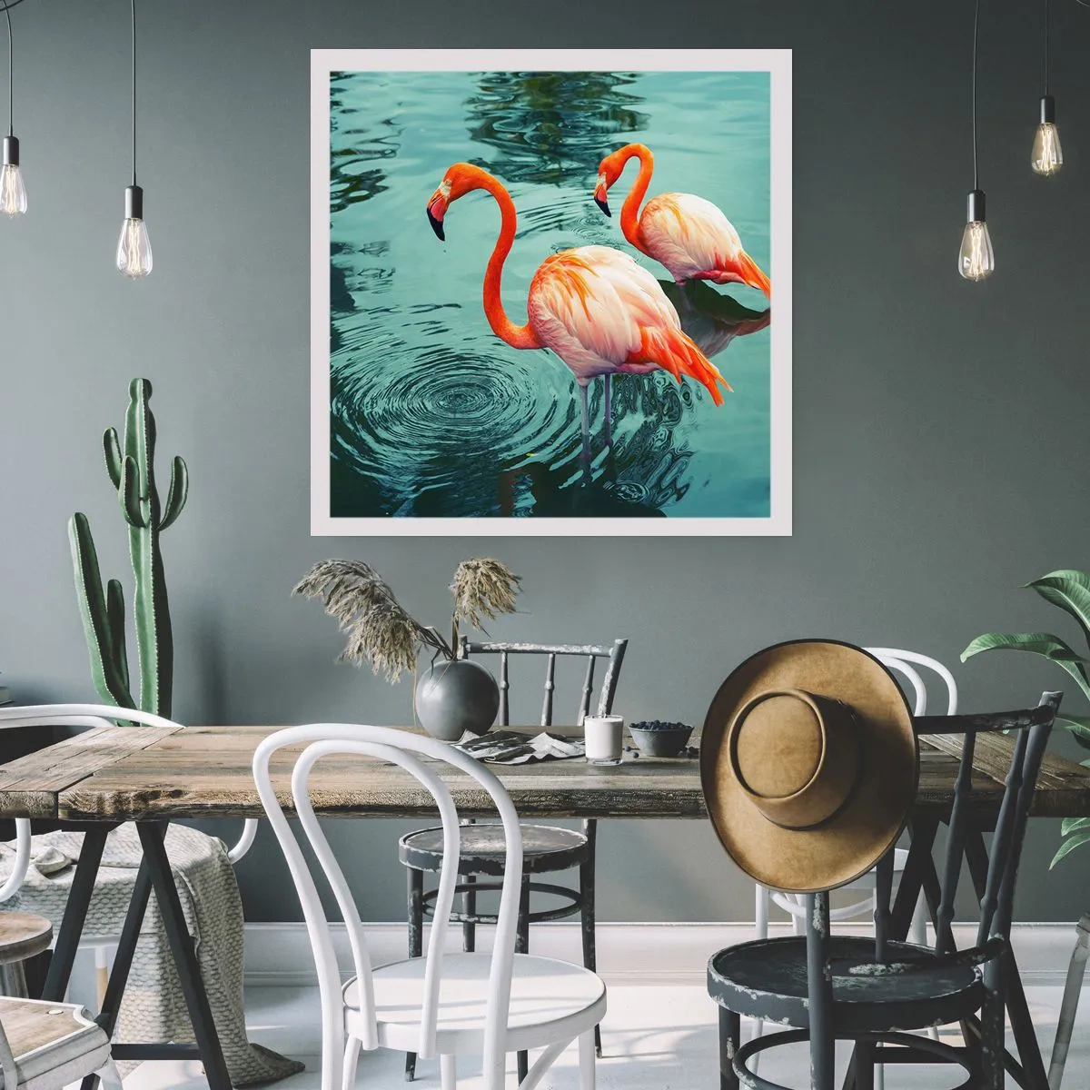 Pôster - Estamos na moda agora - 50x50 cm