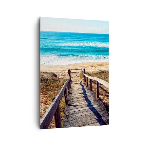 Quadro em tela - Corra! - 70x100 cm