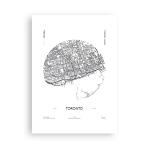 Pôster - Anatomia de Toronto - 50x70 cm