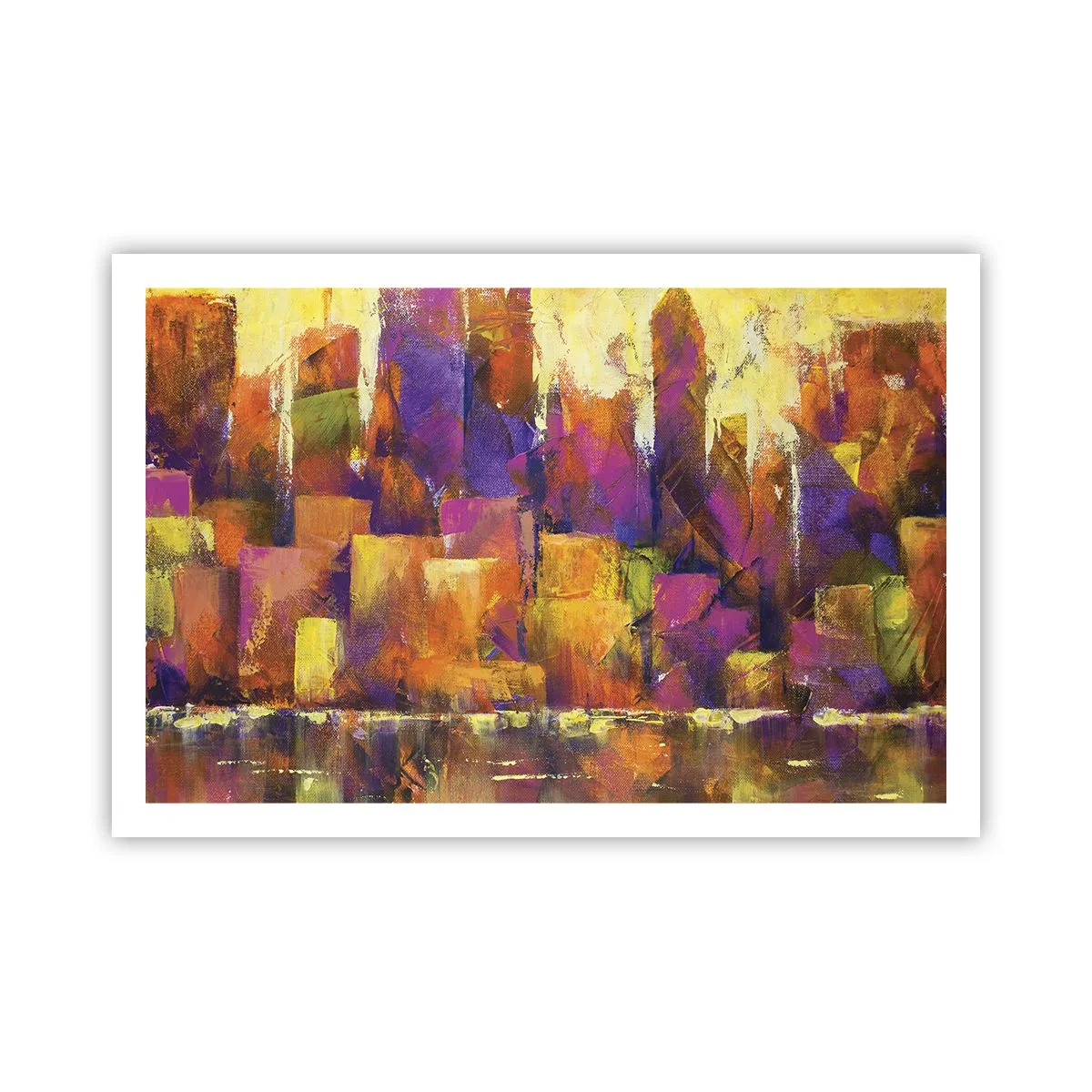 Pôster - Composição metropolitana - 91x61 cm