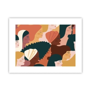 Pôster - Apenas feminilidade - 40x30 cm