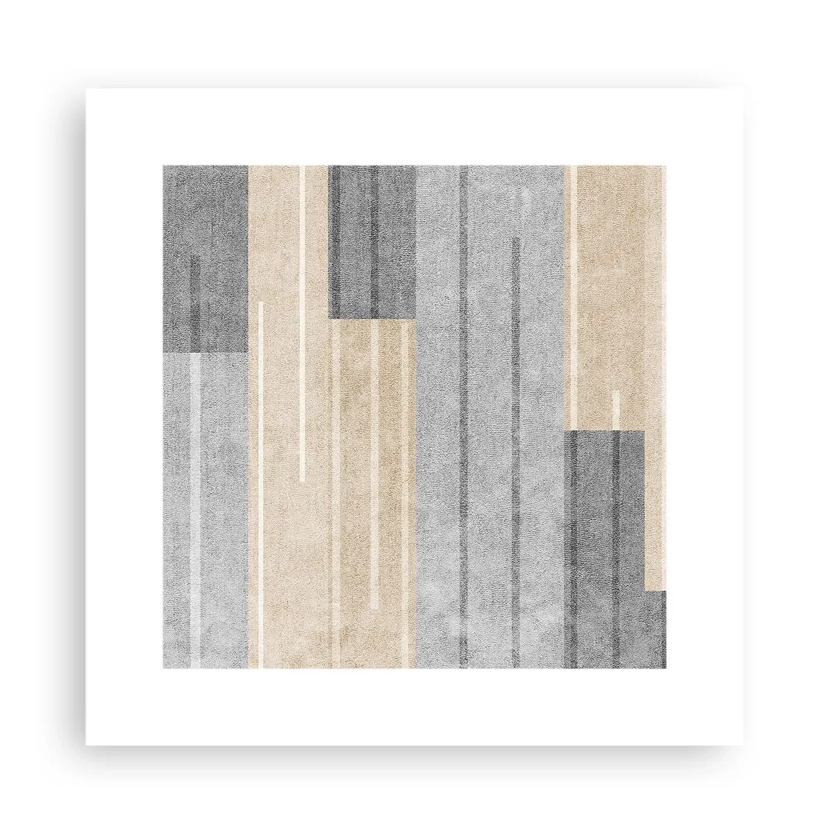 Pôster - Composição: mantenha vertical - 30x30 cm