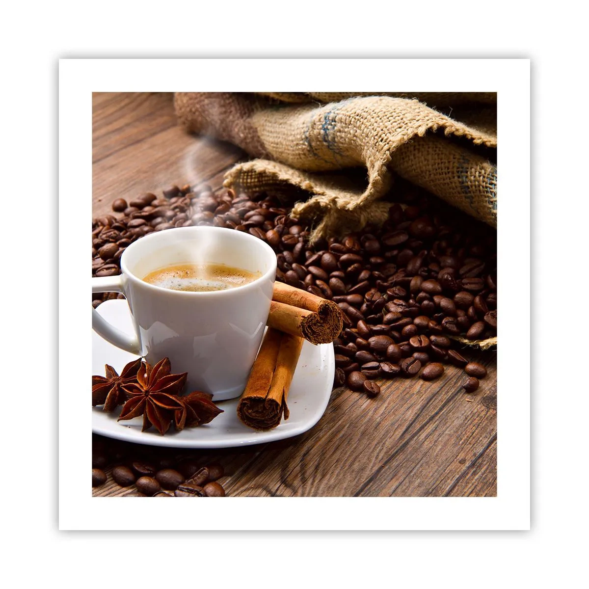 Pôster - Sabor e aroma picantes - 50x50 cm