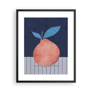 Pôster com moldura preta - Convexidade e plano - 40x50 cm