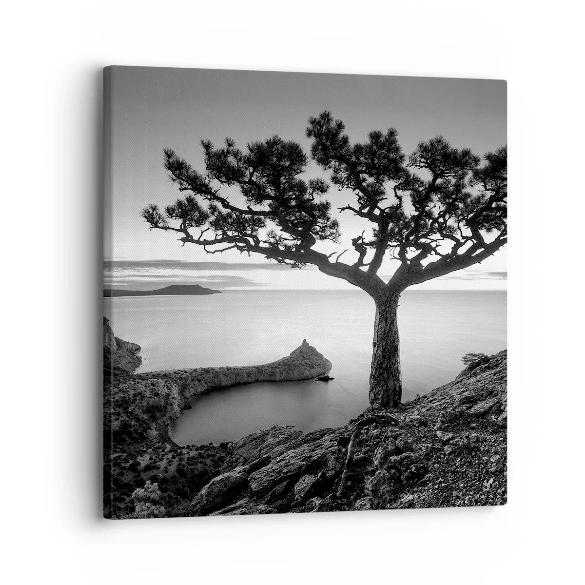 Quadro em tela - Paz até ao horizonte - 30x30 cm