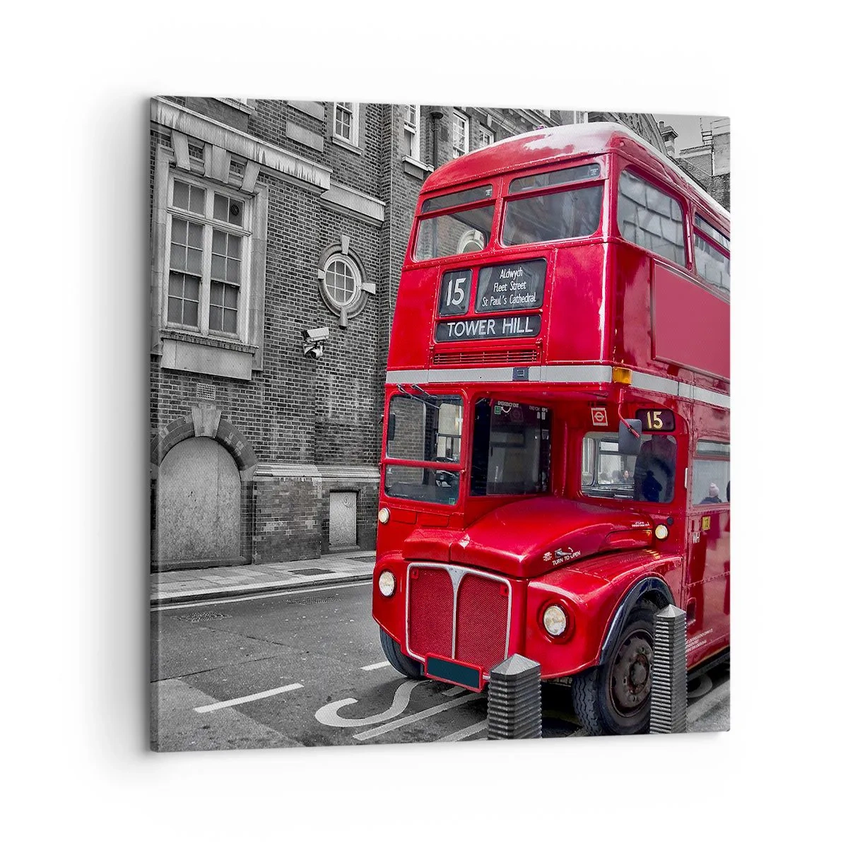 Quadro em tela - Sempre o mesmo - 60x60 cm