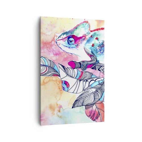 Quadro em tela - Colorido como o nosso mundo - 80x120 cm