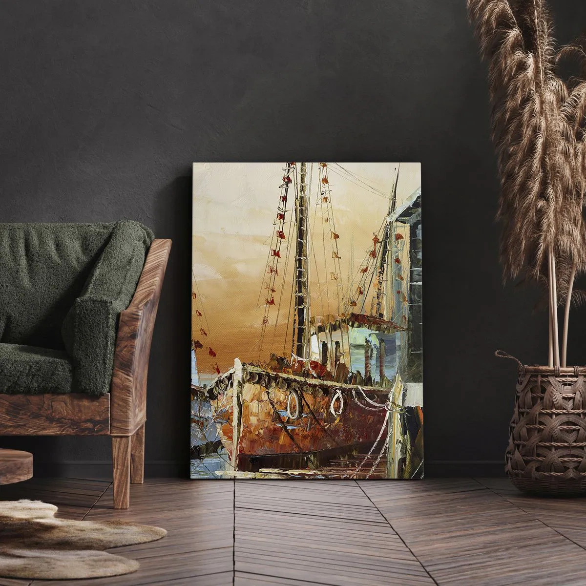 Quadro em tela - Um regresso tranquilo - 50x70 cm