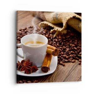 Quadro em tela - Sabor e aroma picantes - 30x30 cm