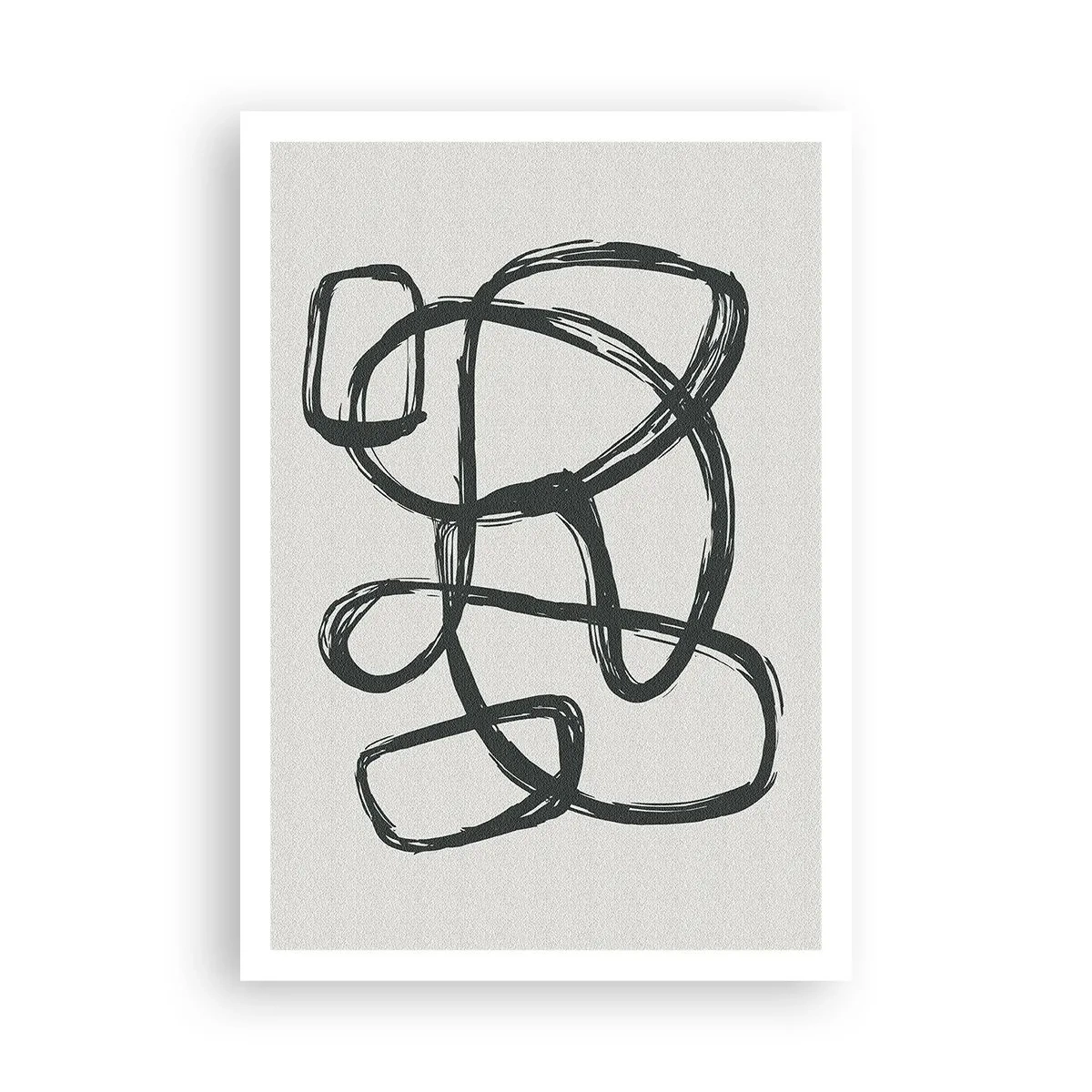 Pôster - Abstração em loop - 70x100 cm