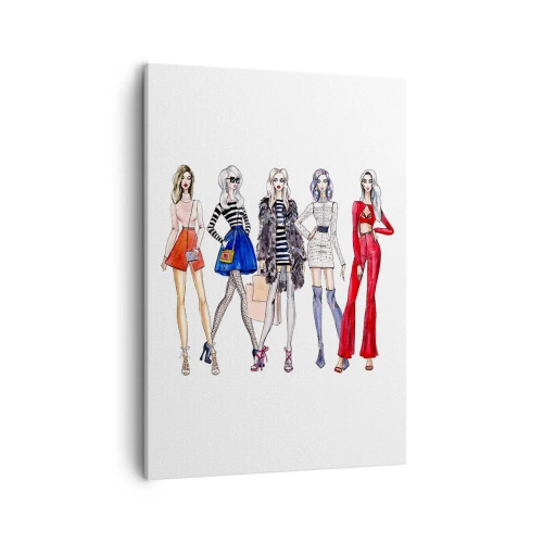 Quadro em tela - Every week Fashion Week - 50x70 cm
