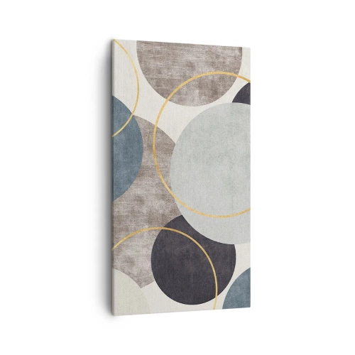 Quadro em tela - Roda por roda - 45x80 cm