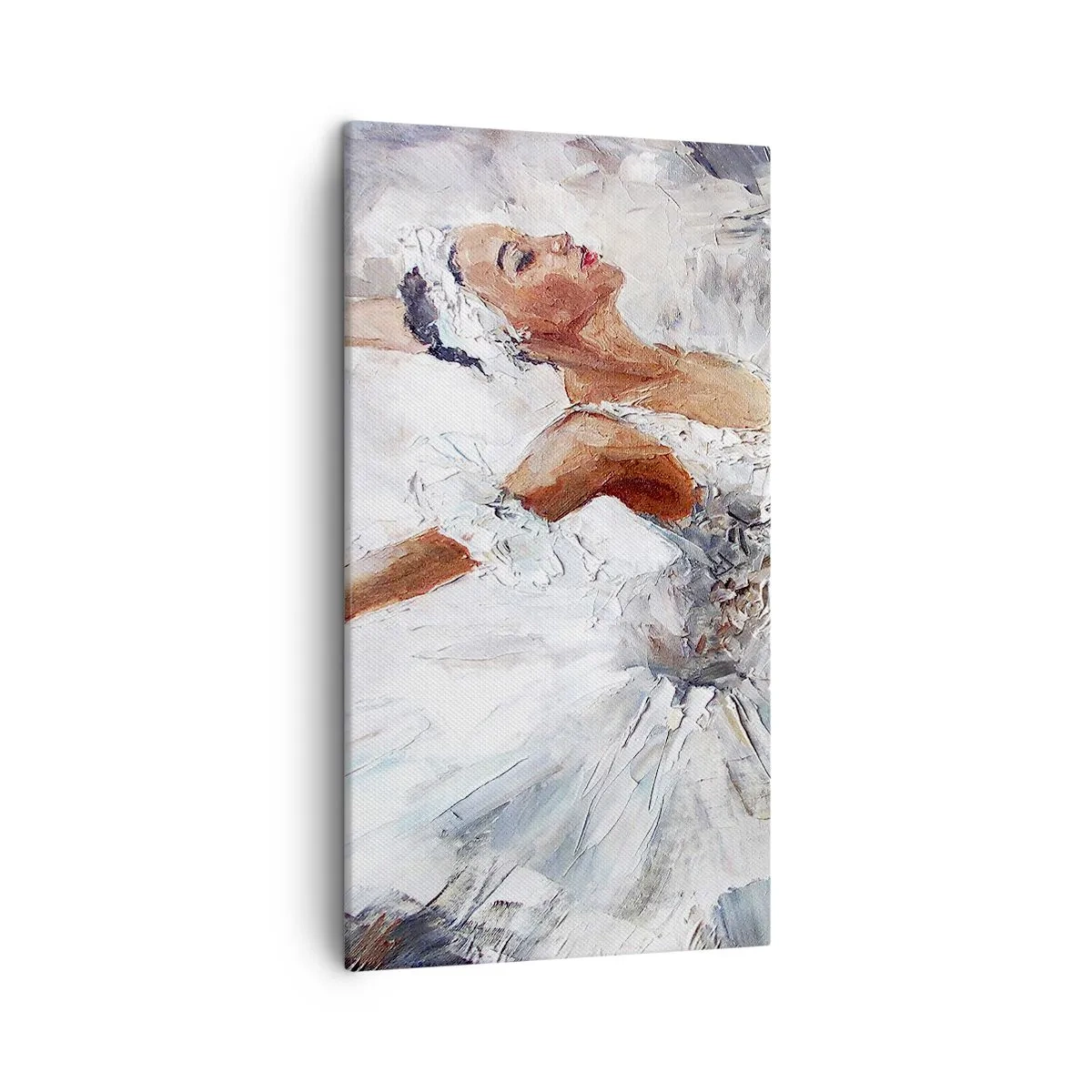 Quadro em tela - Delicado e leve como tule - 45x80 cm