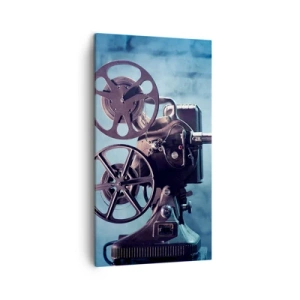 Quadro em tela - No cinema antigo - 45x80 cm