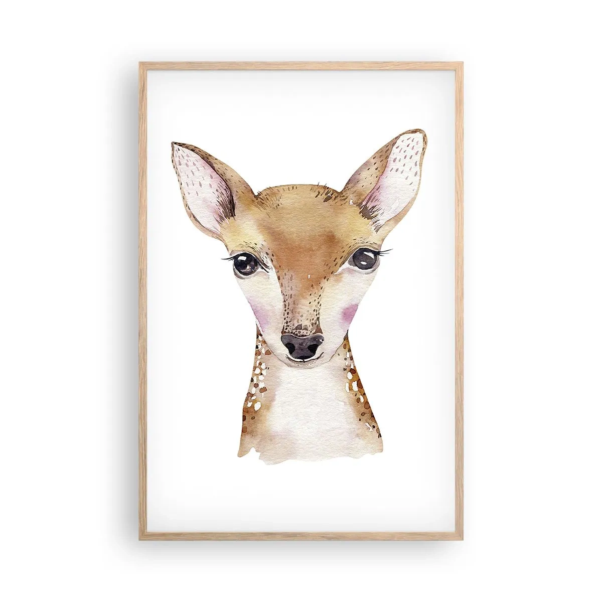 Pôster com moldura de carvalho claro - A Natureza da Inocência - 61x91 cm