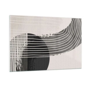 Quadro em vidro - Ida e volta - 120x80 cm