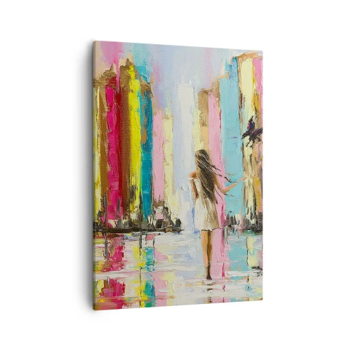 Quadro em tela - Segue-me - 50x70 cm