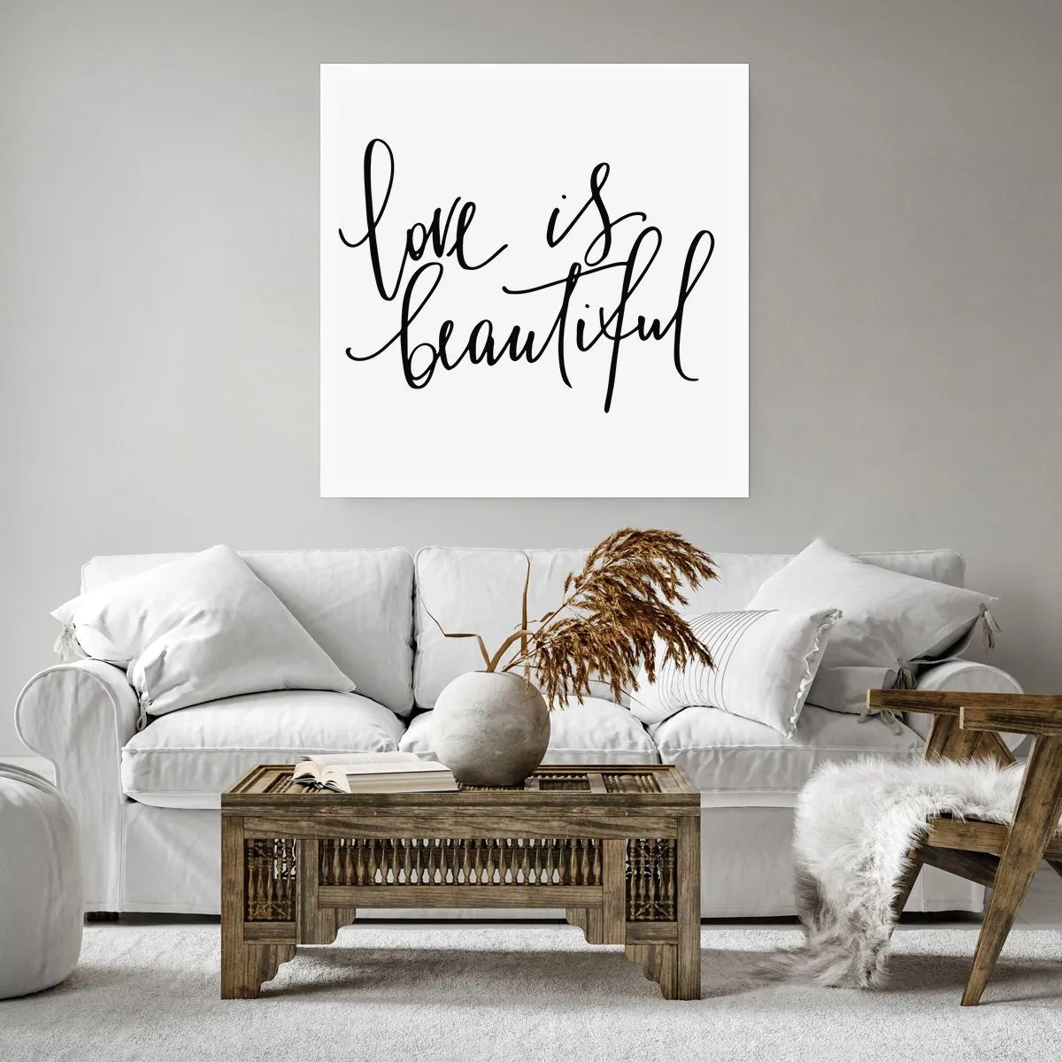 Pôster - Leia e repita - 50x50 cm