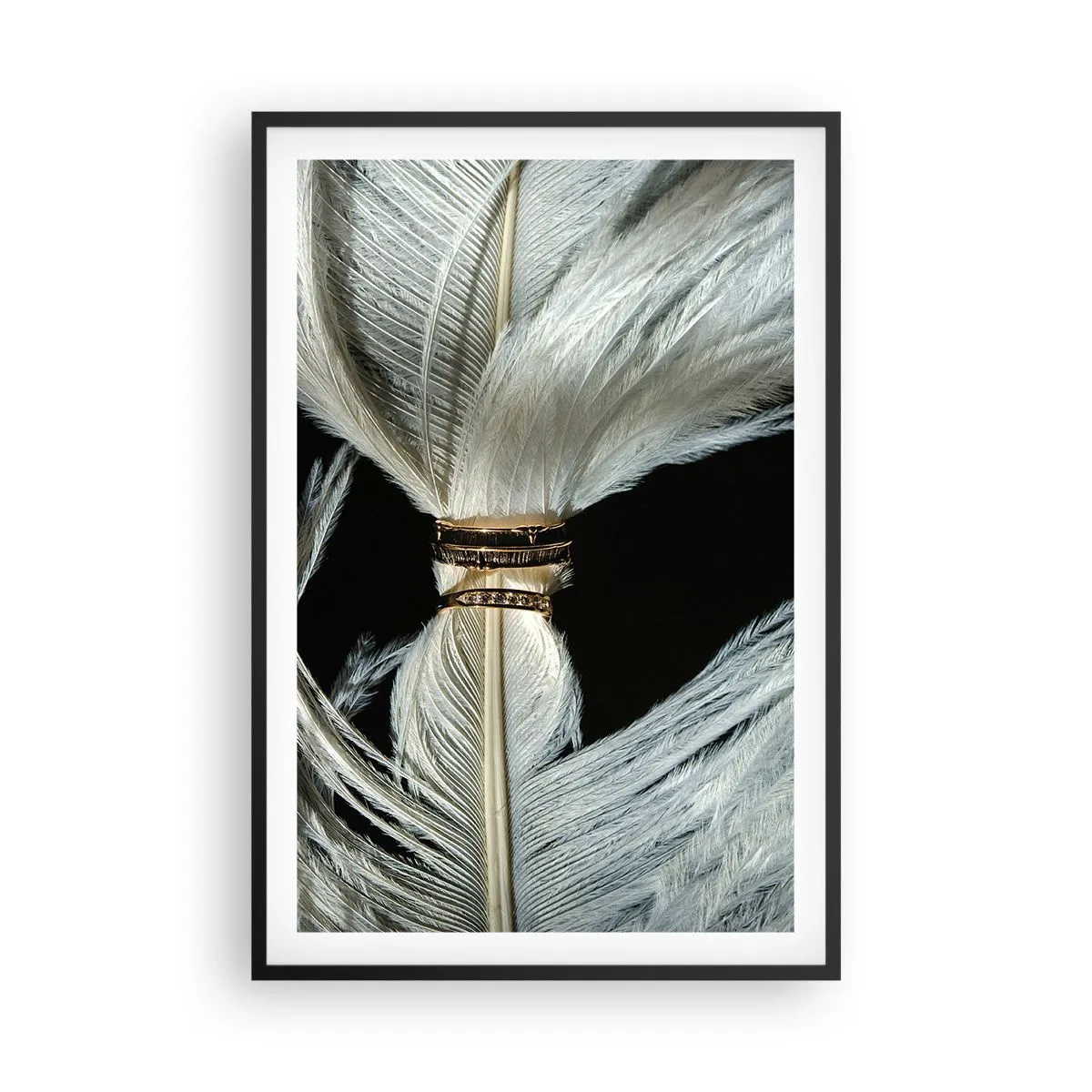 Pôster com moldura preta - ...todos os dias da nossa vida... - 61x91 cm