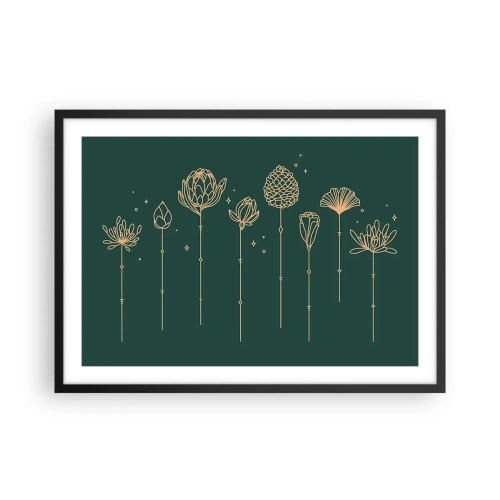 Pôster com moldura preta - A família RAMOS - 70x50 cm