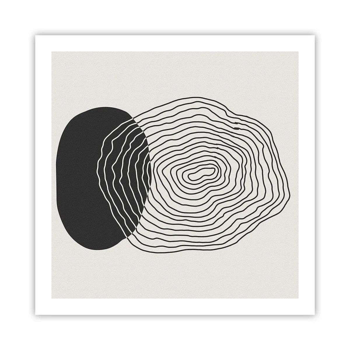 Pôster - Duração e vibração - 60x60 cm