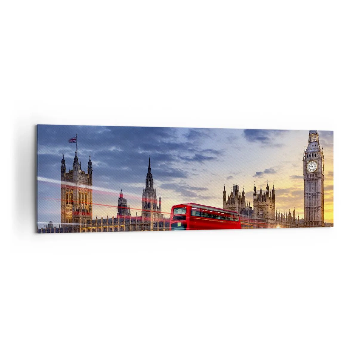 Quadro em tela - Marcas distintivas - 160x50 cm