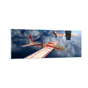 Quadro em vidro - Ainda maior, ainda mais longe - 140x50 cm