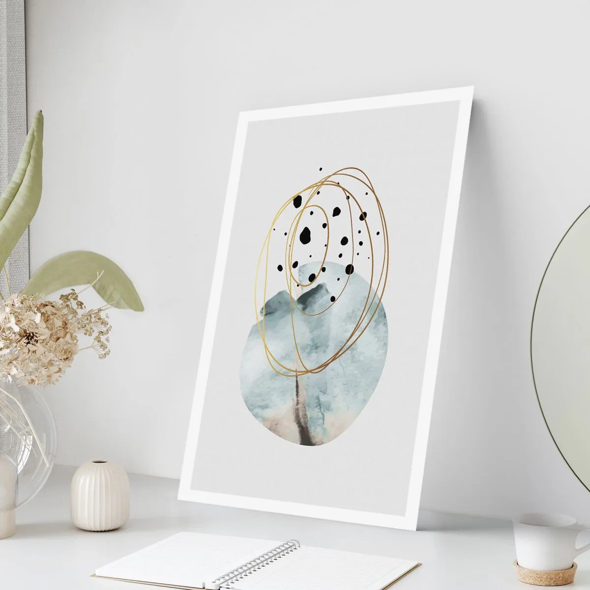 Pôster - No abraço ao espaço - 30x40 cm