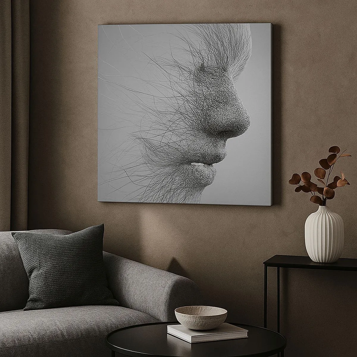 Quadro em tela - Espírito do vento - 30x30 cm