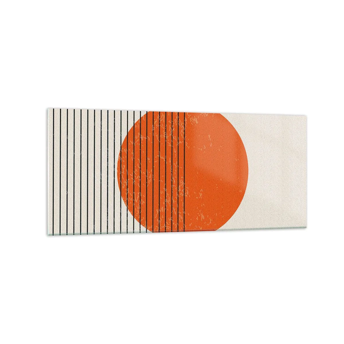 Quadro em vidro - Sempre sol - 120x50 cm