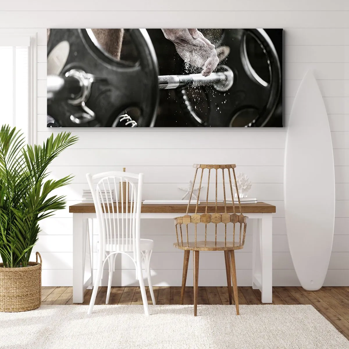 Quadro em tela - Desafio aceite! - 120x50 cm