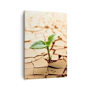 Quadro em tela - A força indomável da vida - 70x100 cm