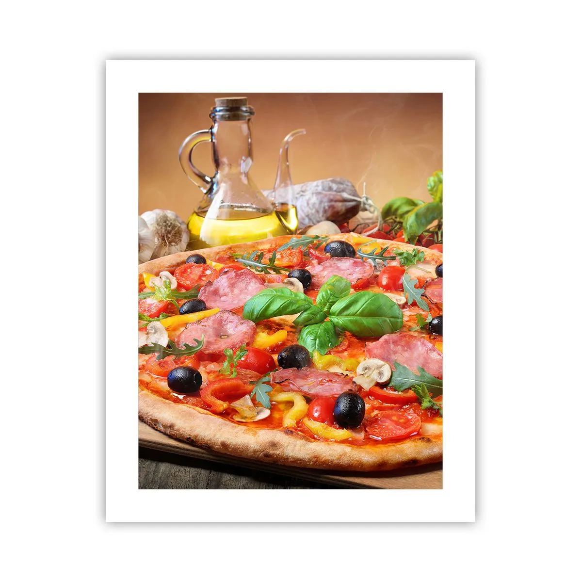 Pôster - Com um sabor verdadeiramente italiano - 40x50 cm