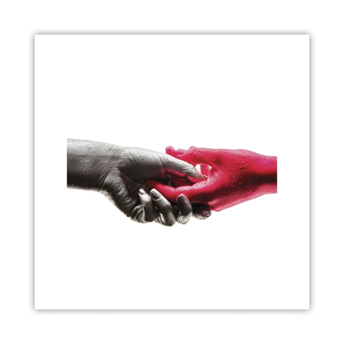 Pôster - Juntos, mas diferentes - 30x30 cm