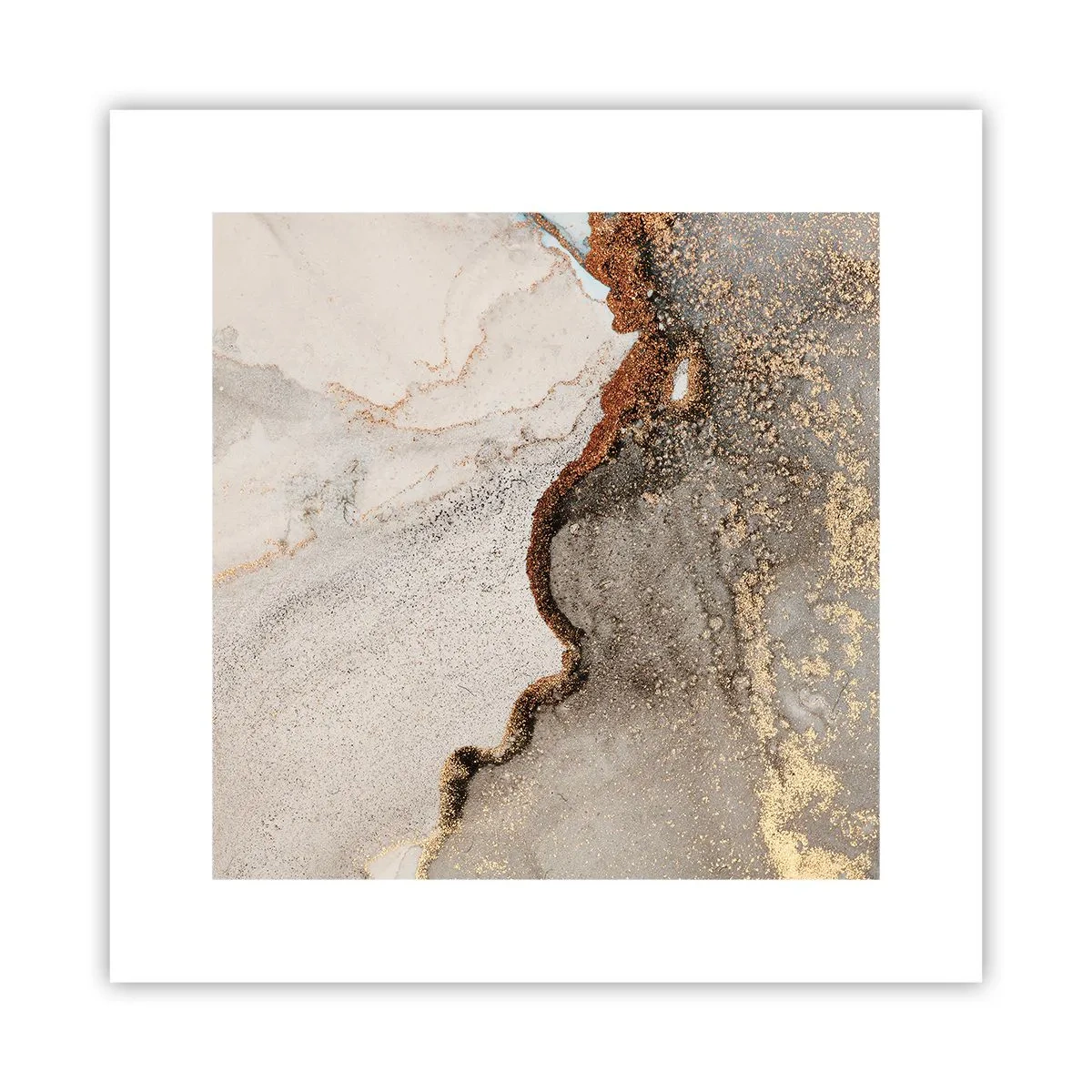 Pôster - No limite das cores - 30x30 cm