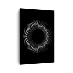 Quadro em tela - Sol preto - 70x100 cm