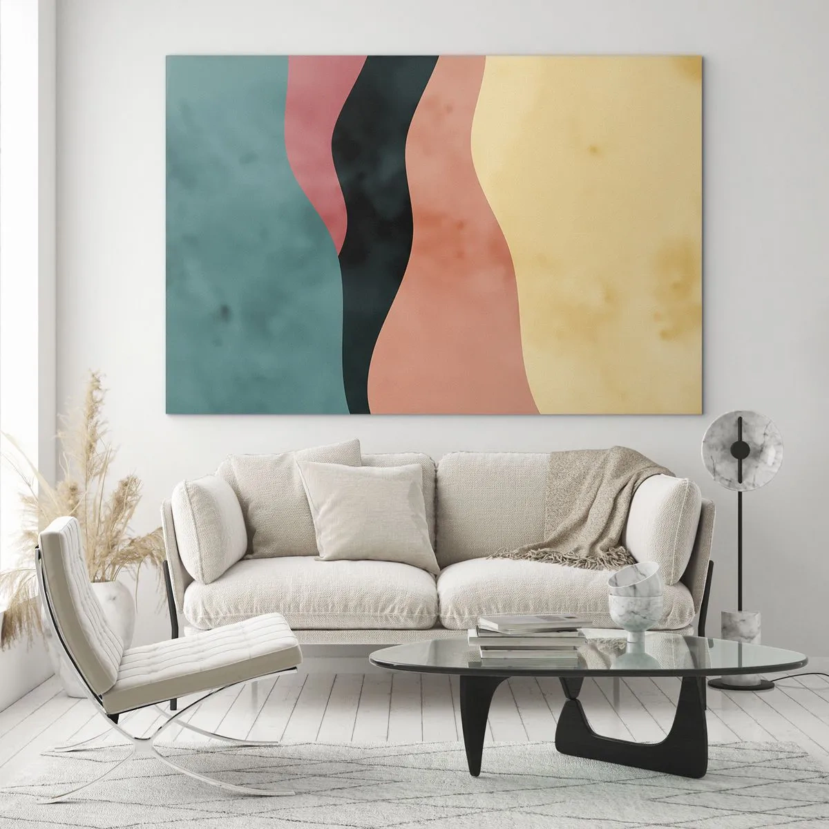 Quadro em vidro - Incompatibilidade compatível - 120x80 cm