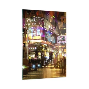 Quadro em vidro - Num mar de luz - 50x70 cm