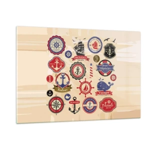 Quadro em vidro - Irmandade da vela - 120x80 cm