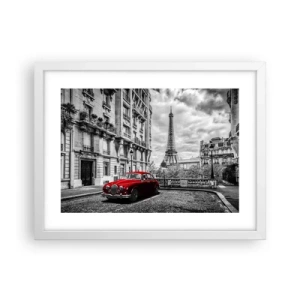 Pôster em moldura branca - Predador na cidade - 40x30 cm