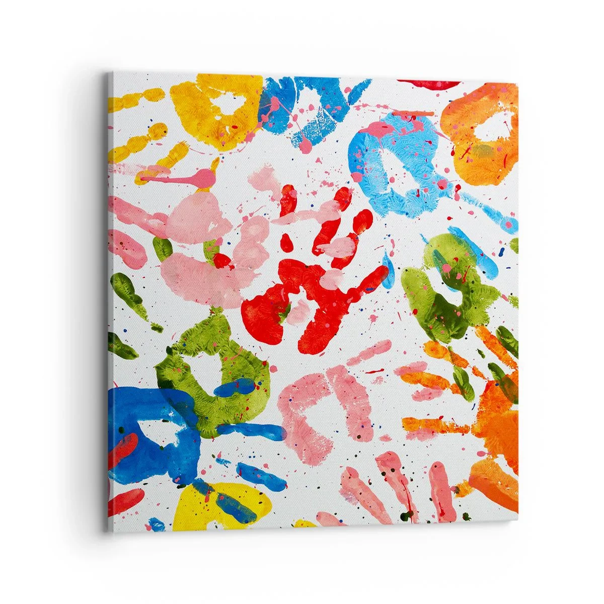 Quadro em tela - Siga os passos - 70x70 cm