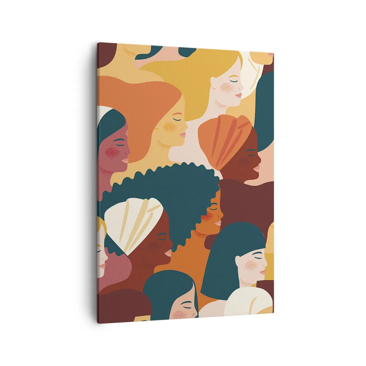 Quadro em tela - Apenas feminilidade - 50x70 cm