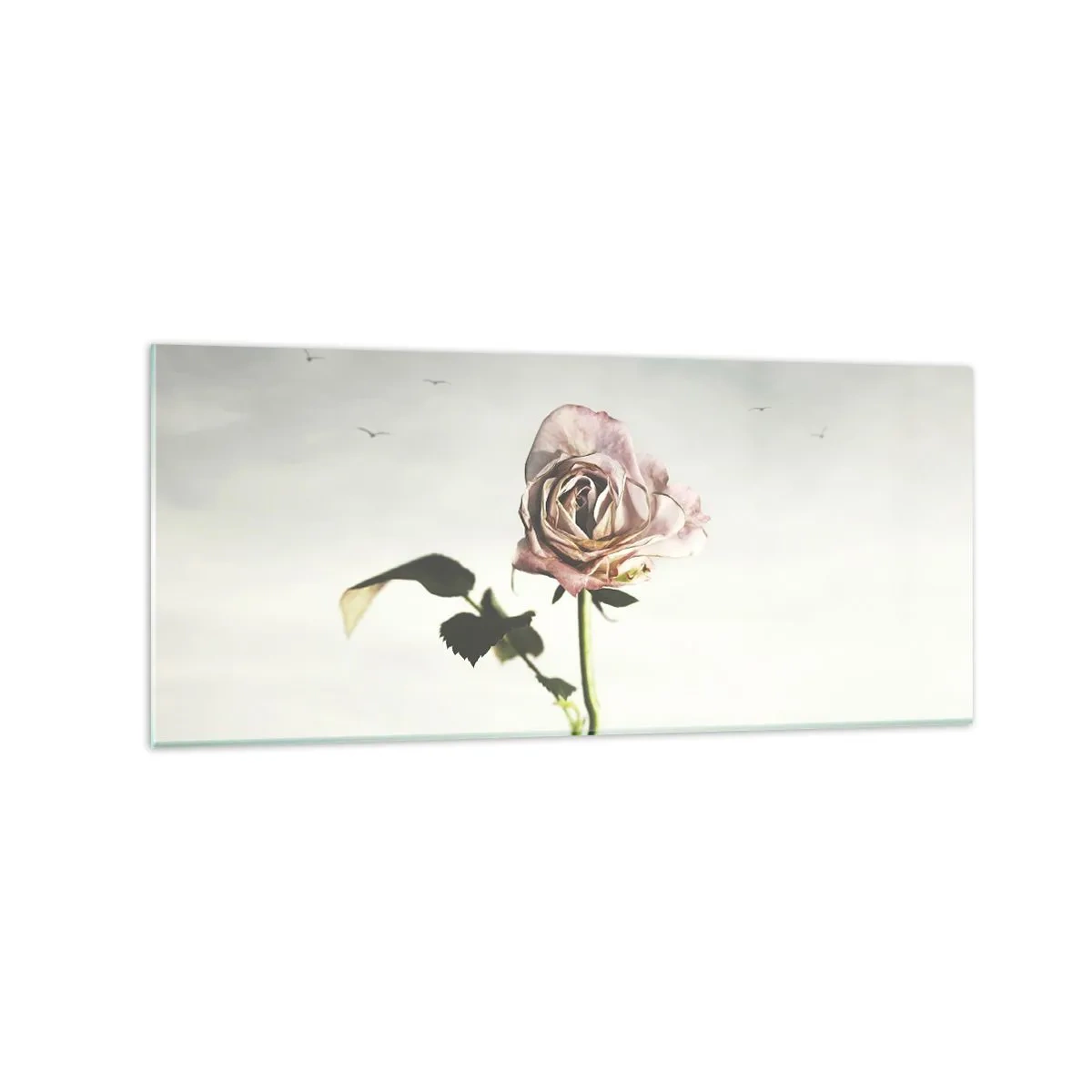 Quadro em vidro - Boas-vindas da primavera - 120x50 cm