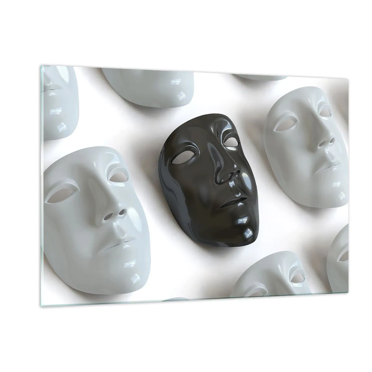 Quadro em vidro - Como se destacar? - 120x80 cm