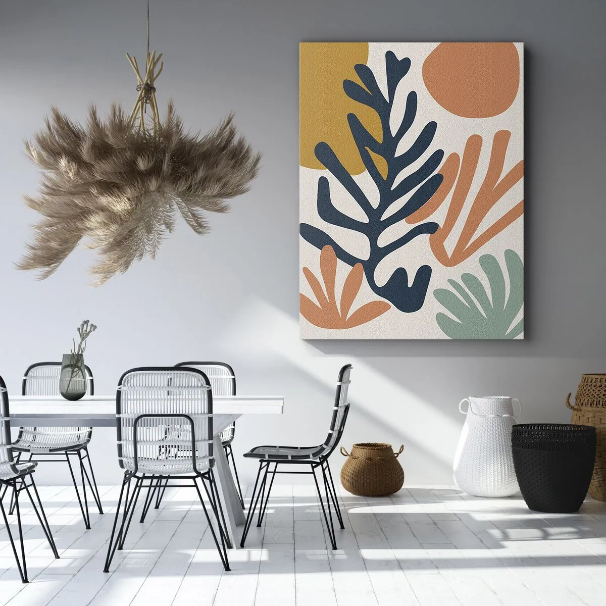 Quadro em tela - Mares de coral - 50x70 cm
