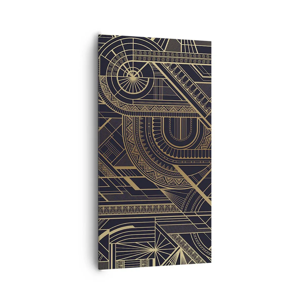 Quadro em tela - Conceitos, ideias, planos - 65x120 cm