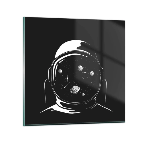 Quadro em vidro - Bela Vista - 50x50 cm