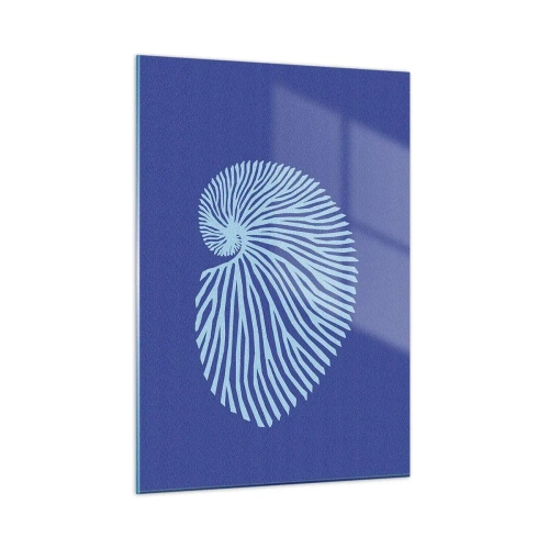 Quadro em vidro - O nascimento da concha - 50x70 cm