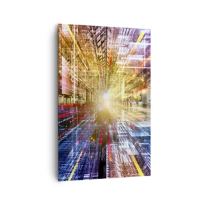 Quadro em tela - Corredor de luz - 80x120 cm