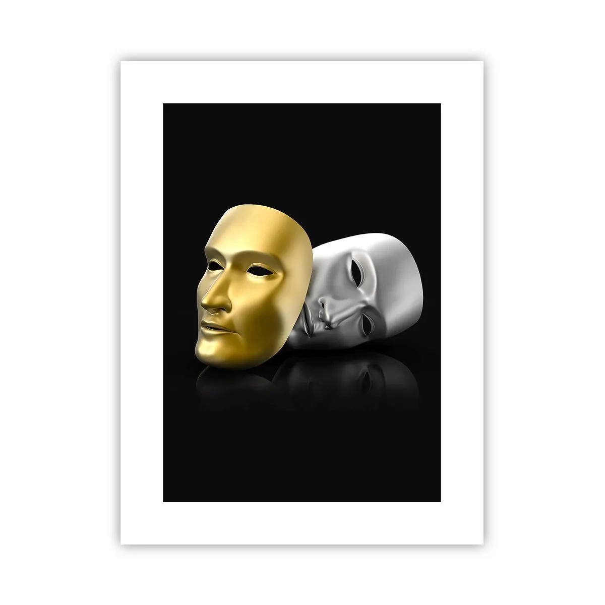 Pôster - A vida é um teatro - 30x40 cm